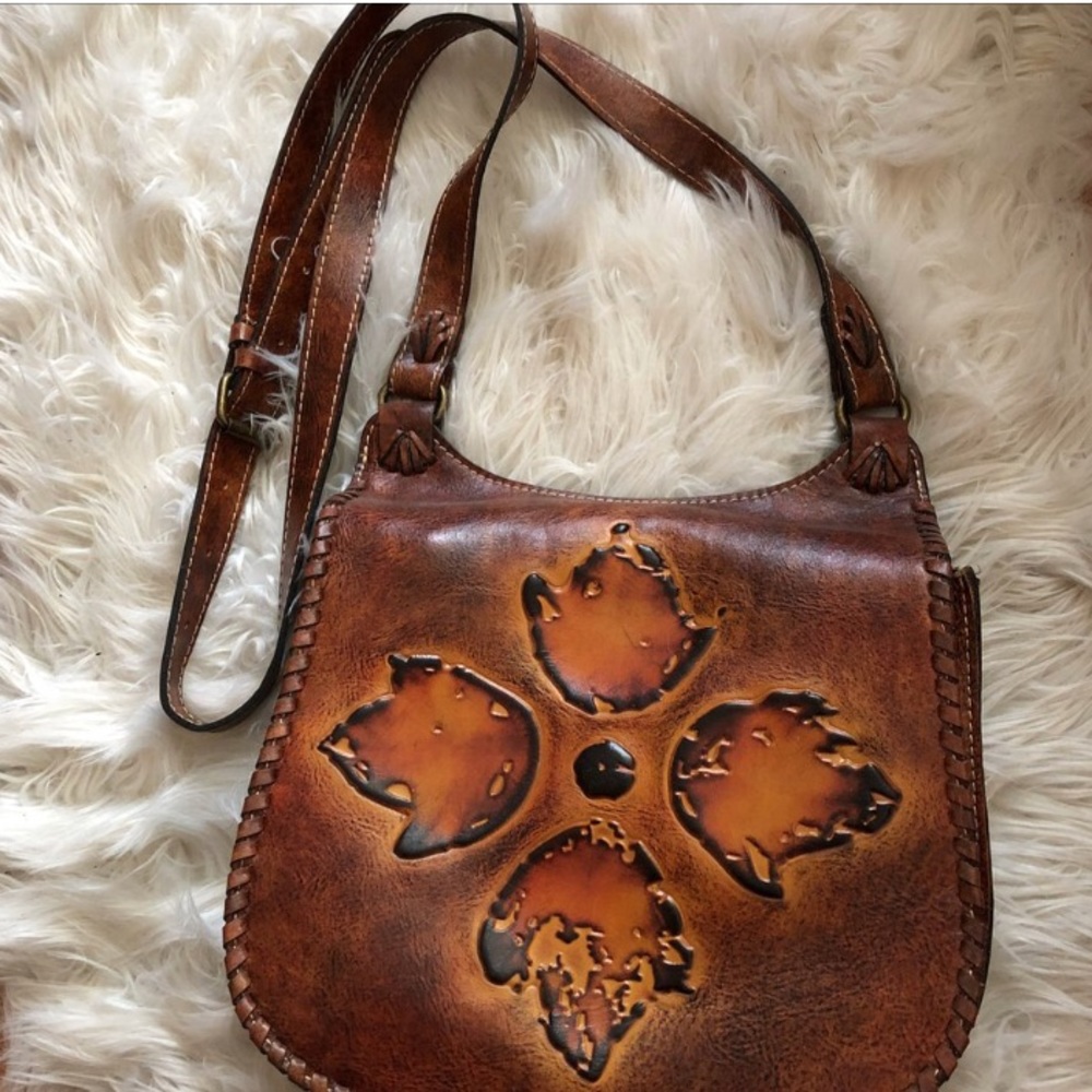 Patricia Nash Tooled Leather Bag
